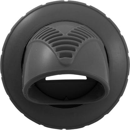 Inlet Fitting, Infusion Venturi, 2" Insider, Glueless, Dark Gray