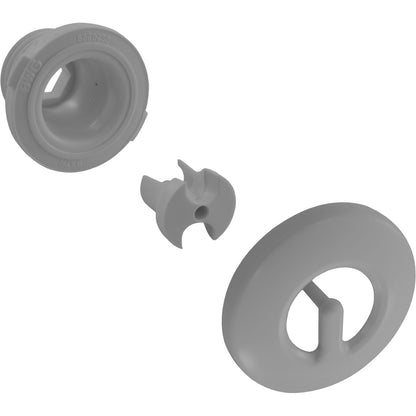 Jet Intl, BWG/BWG Micro Pulse, 1-5/8"fd, Twin Roto, solide, gris