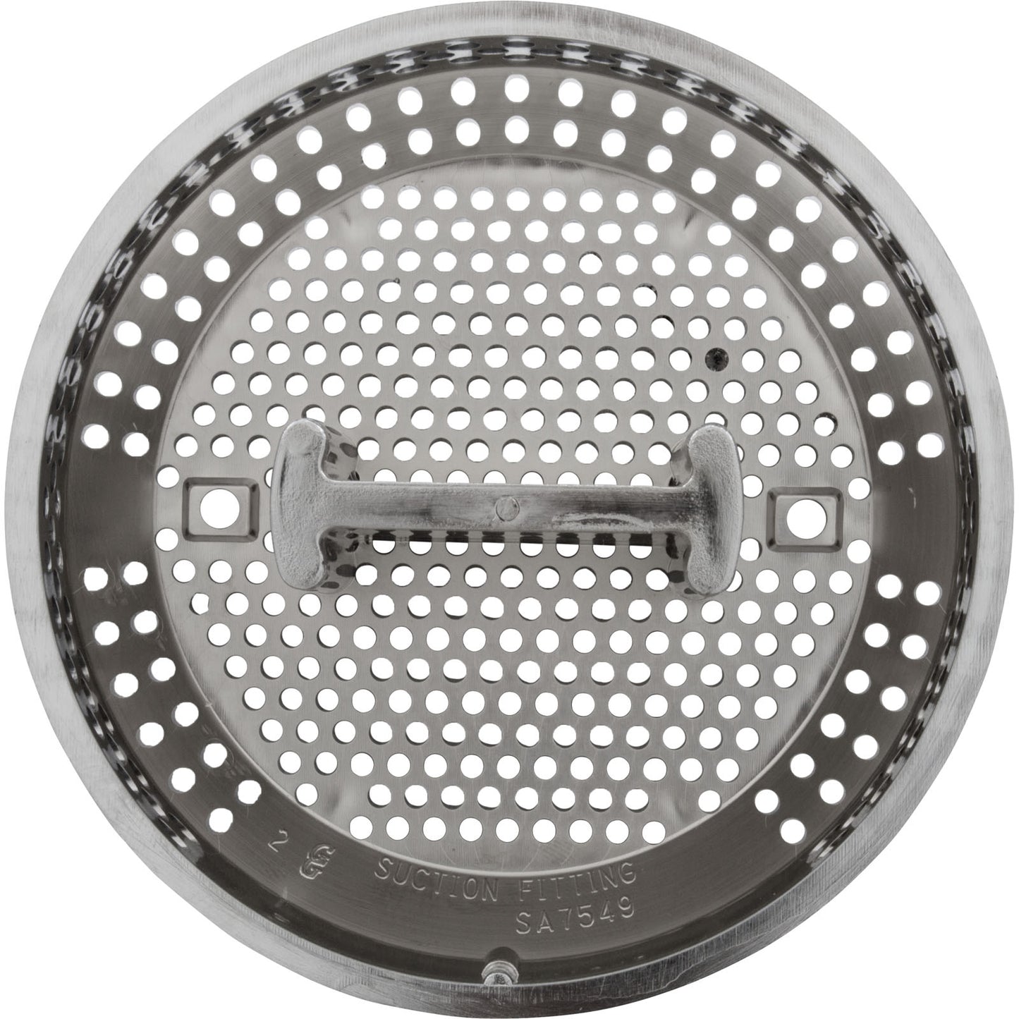 Suction Cover, BWG, 3-3/4" 100gpm, Polished Chrome, Bath Only