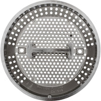Suction Cover, BWG, 3-3/4" 100gpm, Polished Chrome, Bath Only