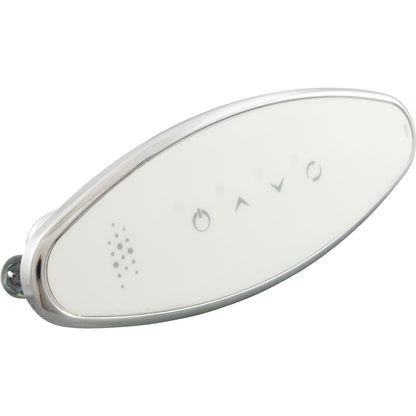 Topside, CG Air Classic LED, 4-Button, Chrome, Oval-L