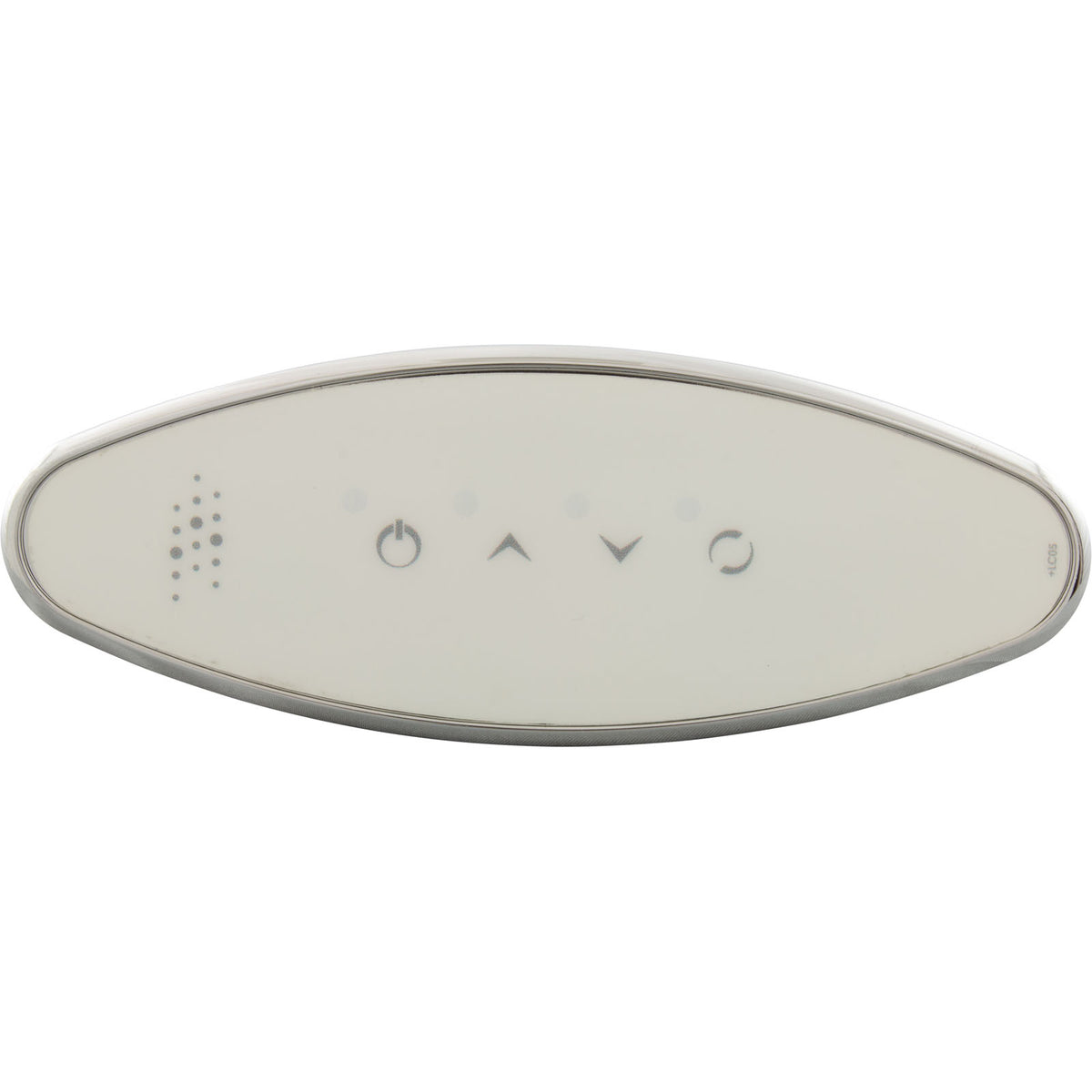 Topside, CG Air Classic LED, 4-Button, Chrome, Oval-L