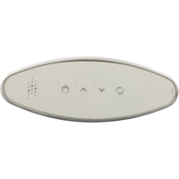 Topside, CG Air Classic LED, 4-Button, Chrome, Oval-L