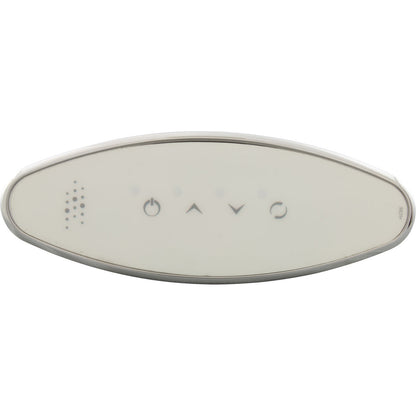 Topside, CG Air Classic LED, 4-Button, Chrome, Oval-L