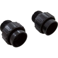 Union, Ww Champion, 2"Mbt X 2"S, Black, Qty 2