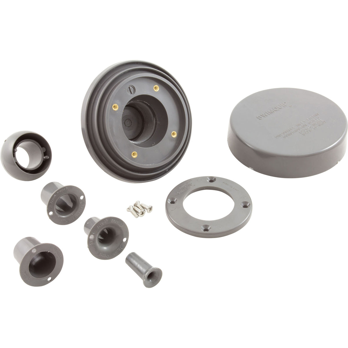 Inlet Eyeball 1.25" Gray