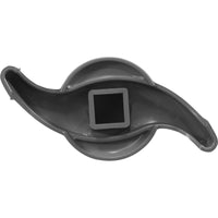 1" Top Access Valve, Smooth "S" Handle - Dsg