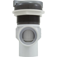 Diverter Valve, Cmp, 2-1/16"Hs, 1"S, S-Handle, Gry/Slvr