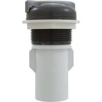 Diverter Valve, Cmp, 2-1/16"Hs, 1"S, S-Handle, Gry/Slvr