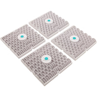 Wave Drain, AquaStar, 18" Square Mud Frame, White