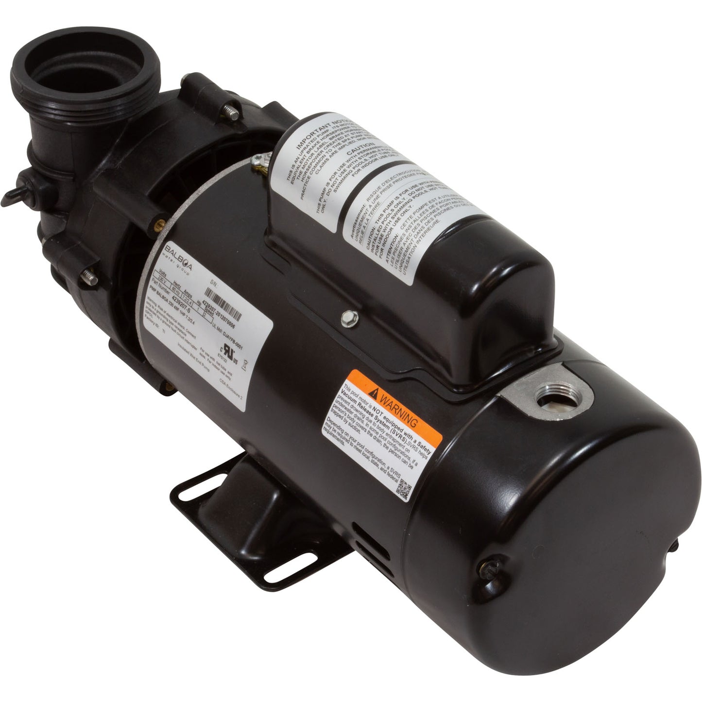 Pump, BWG, Dura-Jet, 1.0hp, 115v, 2-Speed, 2", OEM