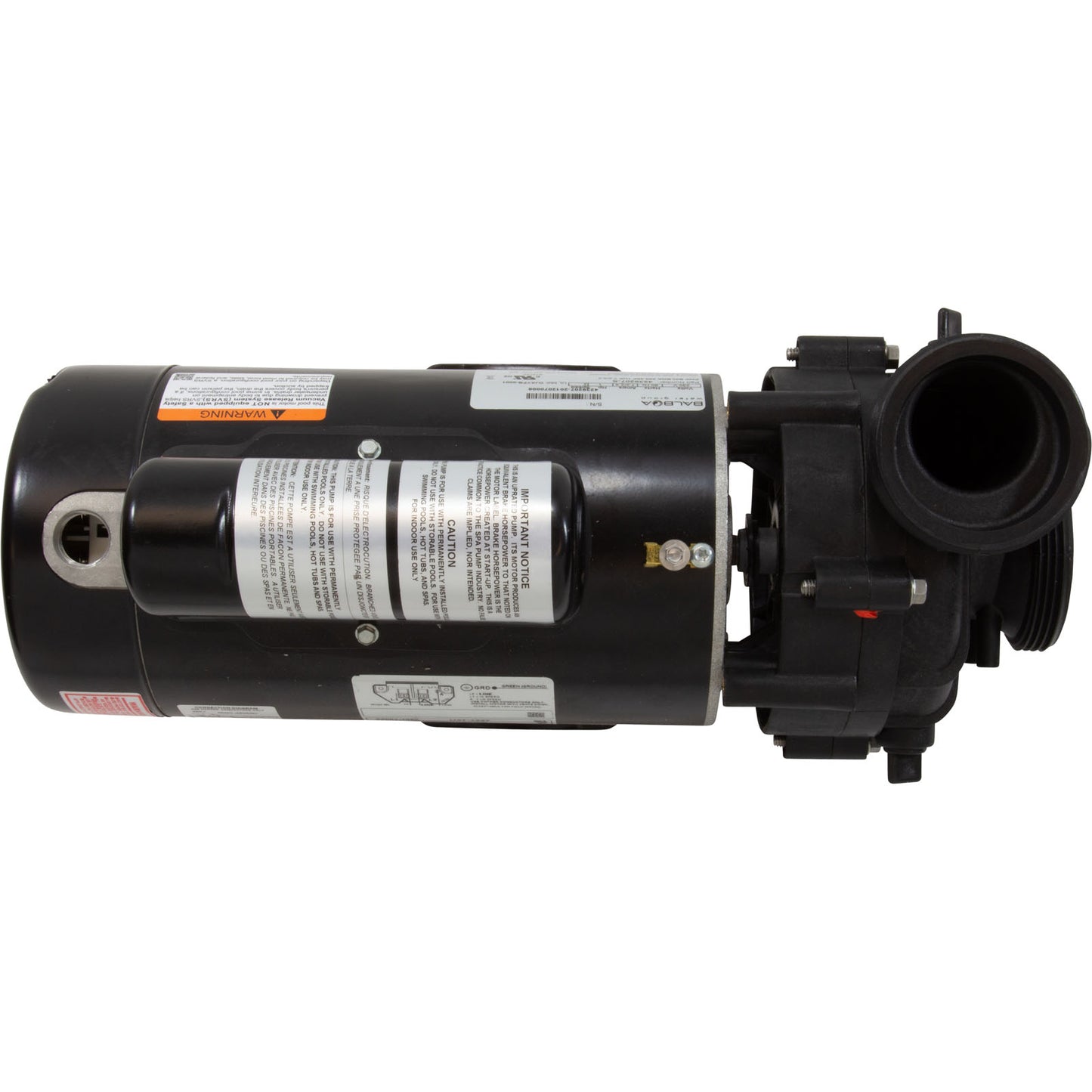 Pump, BWG, Dura-Jet, 1.0hp, 115v, 2-Speed, 2", OEM
