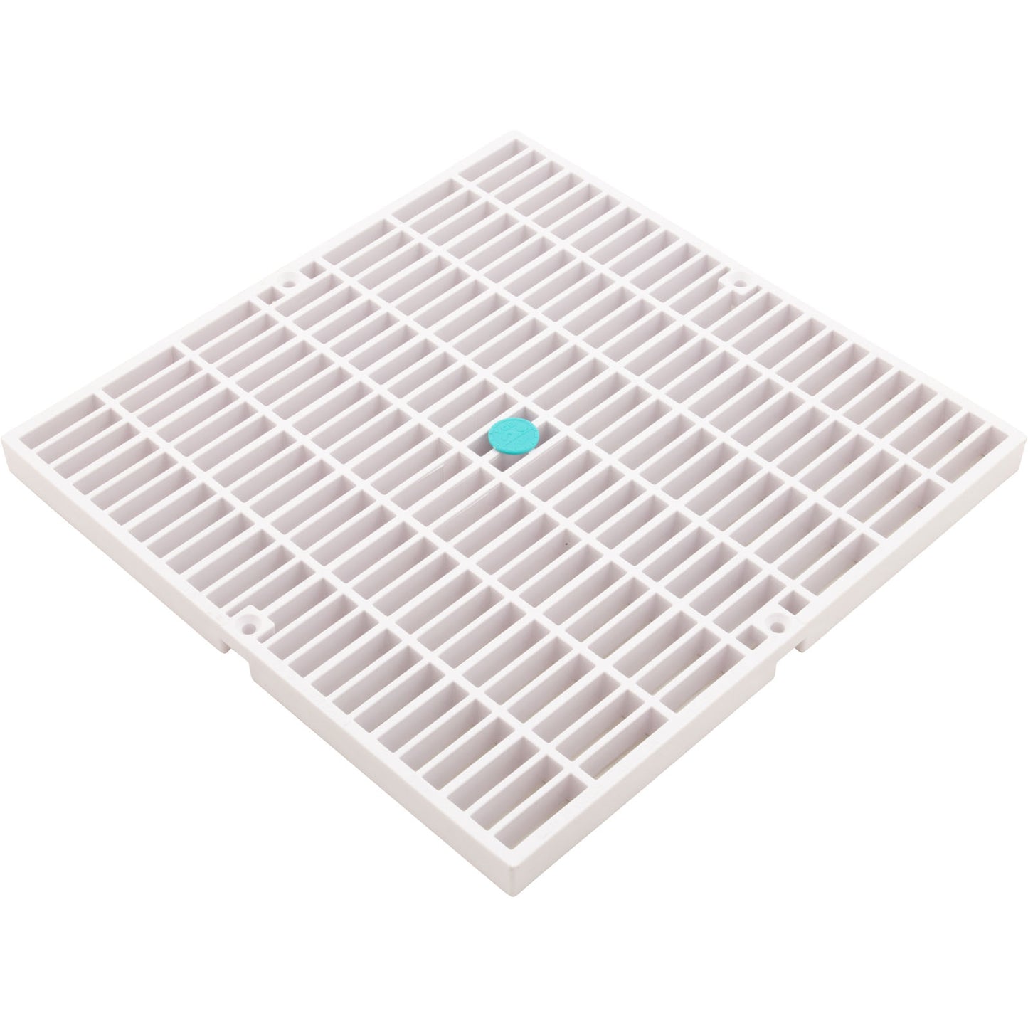 Drain Cover Only, Aquastar, Flat, 24" Square (4x12), White, VGB