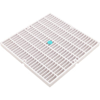Drain Cover Only, Aquastar, Flat, 24" Square (4x12), White, VGB