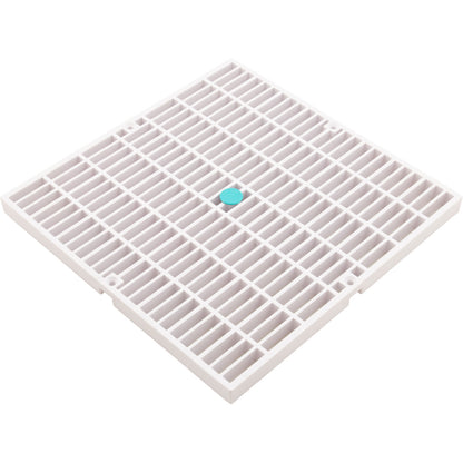 Drain Cover Only, Aquastar, Flat, 24" Square (4x12), White, VGB