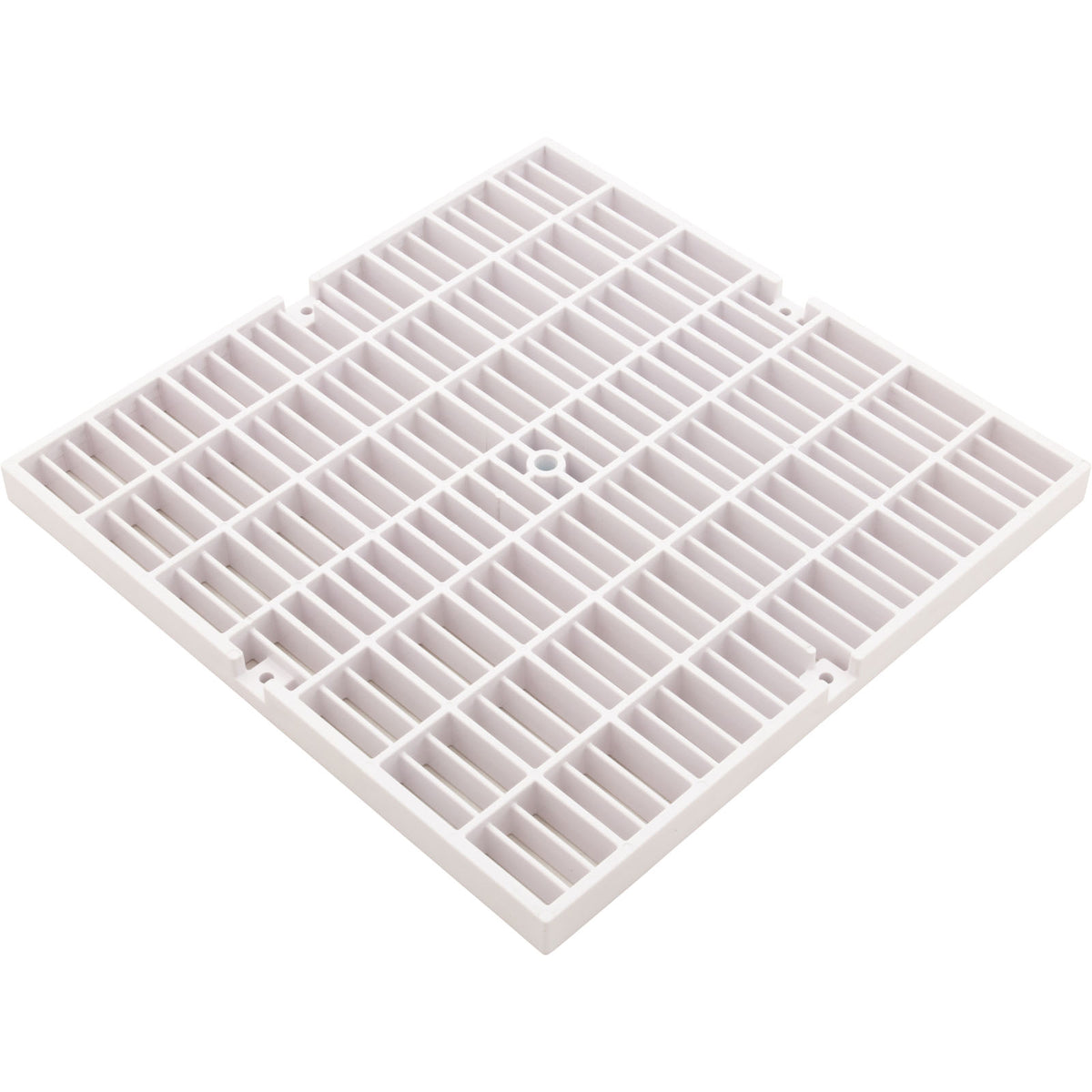 Drain Cover Only, Aquastar, Flat, 24" Square (4x12), White, VGB