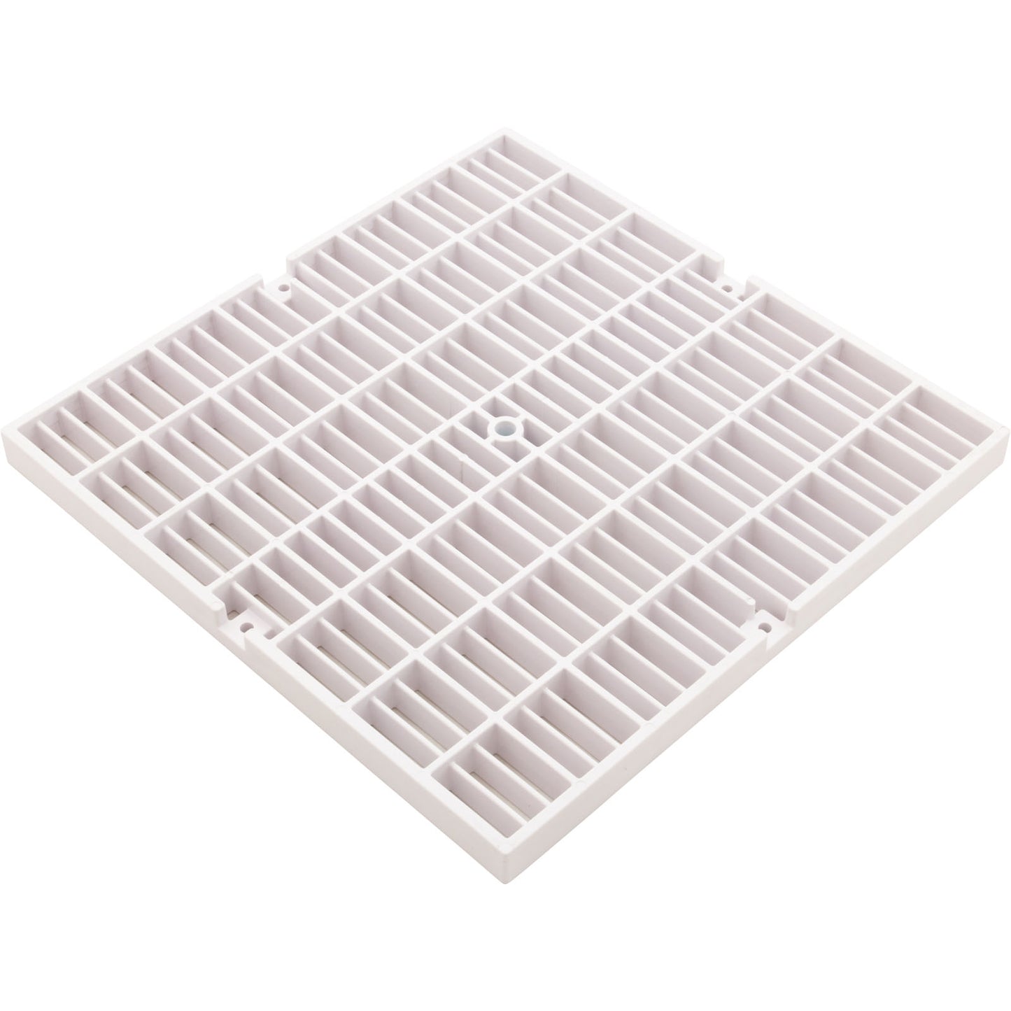 Drain Cover Only, Aquastar, Flat, 24" Square (4x12), White, VGB