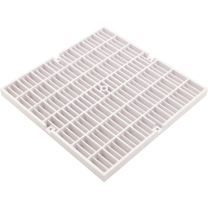 Drain Cover Only, Aquastar, Flat, 24" Square (4x12), White, VGB