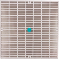 Drain Cover Only, Aquastar, Flat, 24" Square (4x12), White, VGB