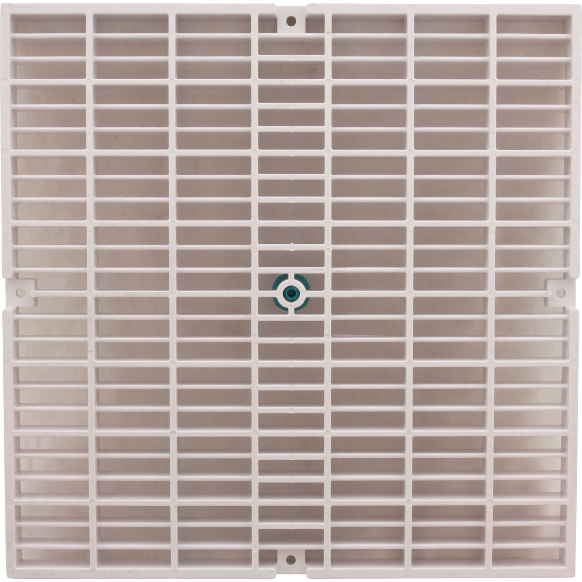 Drain Cover Only, Aquastar, Flat, 24" Square (4x12), White, VGB