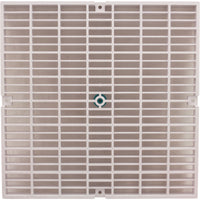 Drain Cover Only, Aquastar, Flat, 24" Square (4x12), White, VGB
