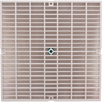 Drain Cover Only, Aquastar, Flat, 24" Square (4x12), White, VGB