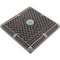 Main Drain Cover, Aquastar Wave, 12" Square, w/Fr, Lt Gry, VGB