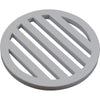 3" Round Deck Drain Cover, Gray