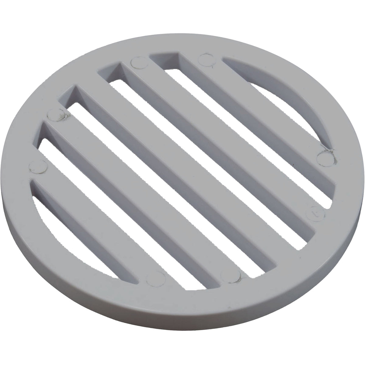 3" Round Deck Drain Cover, Gray