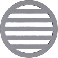 3" Round Deck Drain Cover, Gray