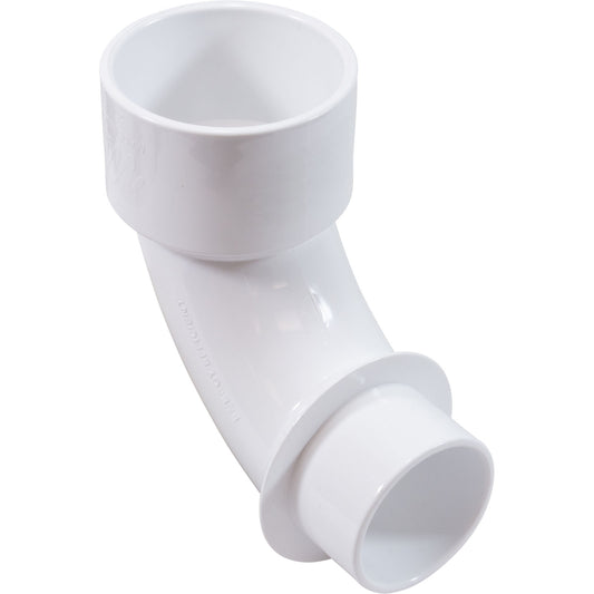 Coude coudé à 90 degrés 2 1/2"SX 2"Spg