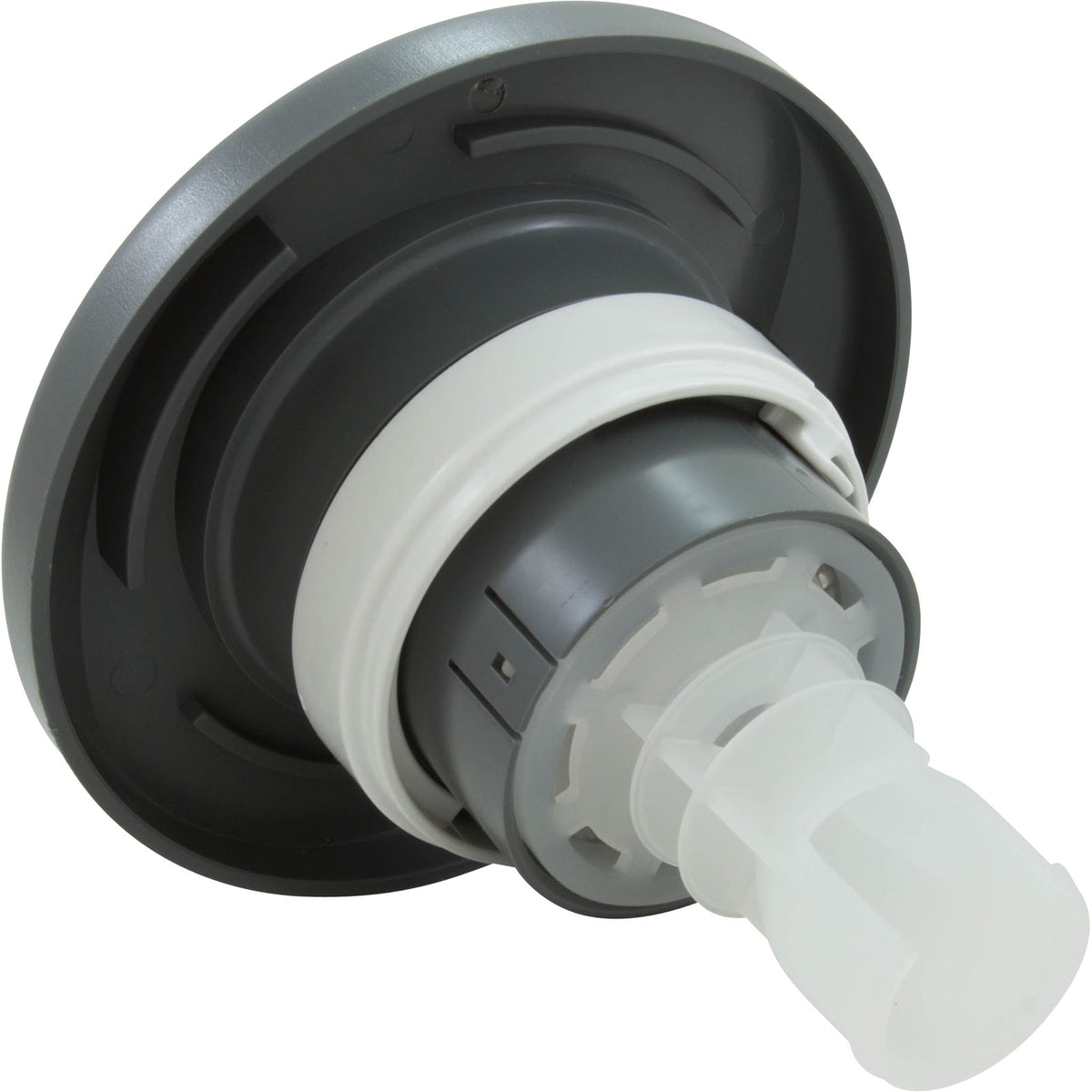 Jet Intl, Jacuzzi PowerPro LX, 5-1/4"fd, Roto, Gry, w/ Ring