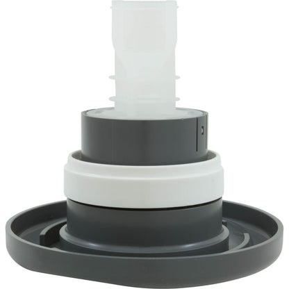 Jet Intl, Jacuzzi PowerPro LX, 5-1/4" fd, Roto, Gry, avec anneau