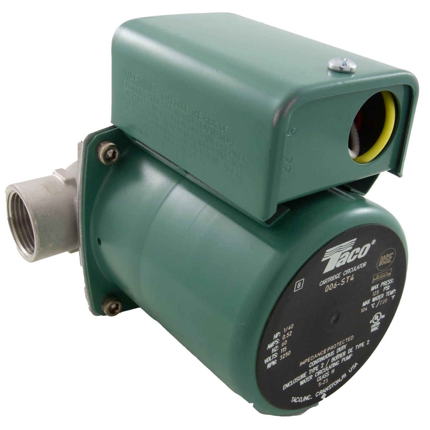 Bomba, Circ, Little Giant, 1/40 hp, 115 v, hierro fundido