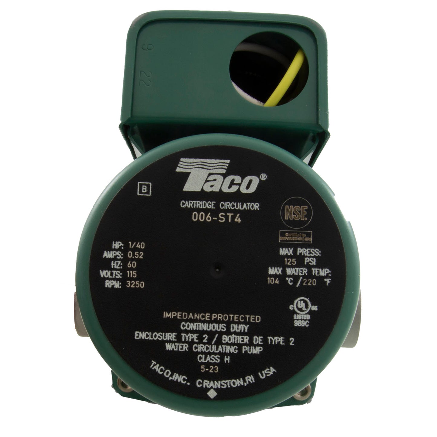 Bomba, Circ, Little Giant, 1/40 hp, 115 v, hierro fundido