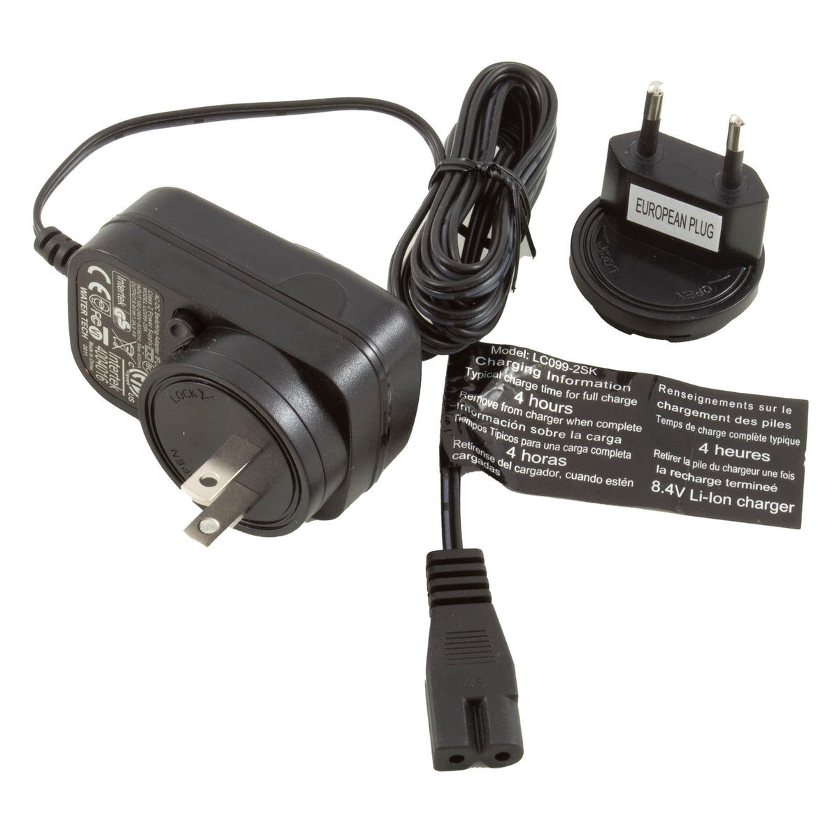 Sealed Motor Box, Water Tech Cleaners, 7.4v Li, w/Wall Charger