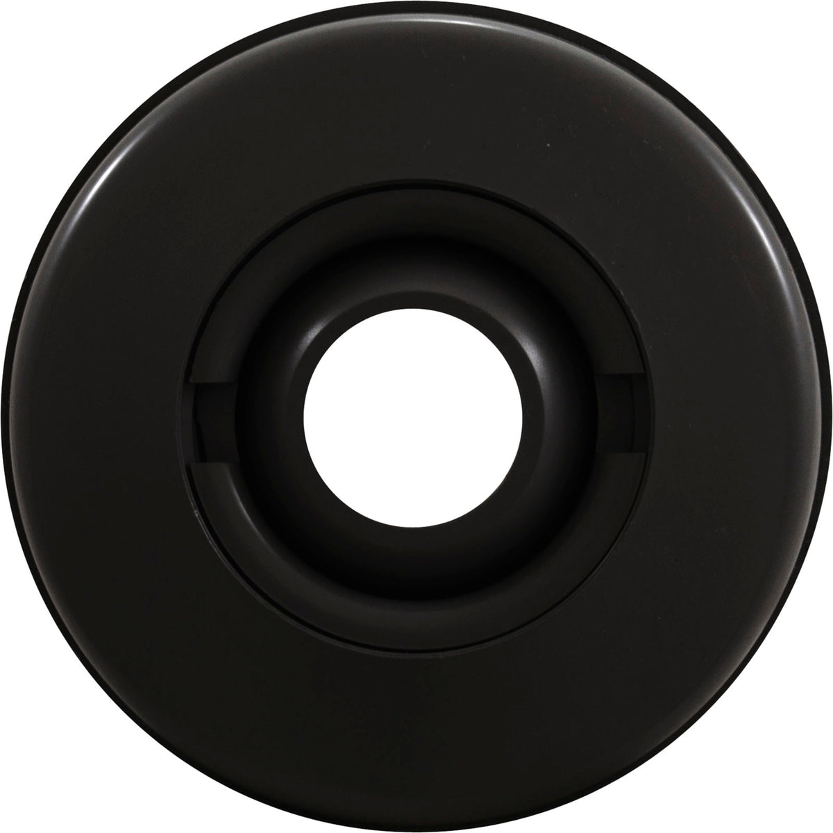 Fiberglass Wall Fitting With Eyeball, Black