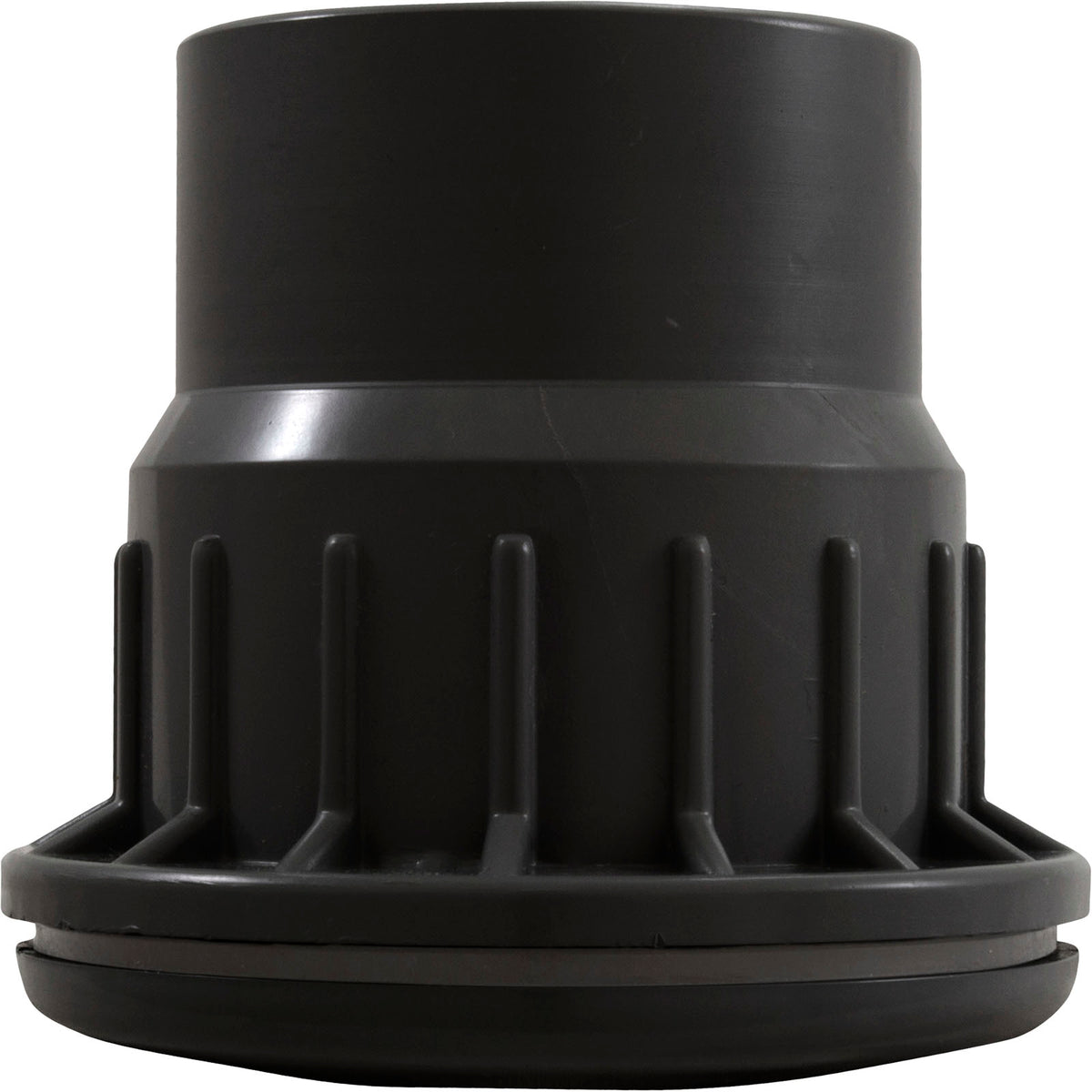 Fiberglass Wall Fitting With Eyeball, Black