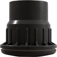 Fiberglass Wall Fitting With Eyeball, Black