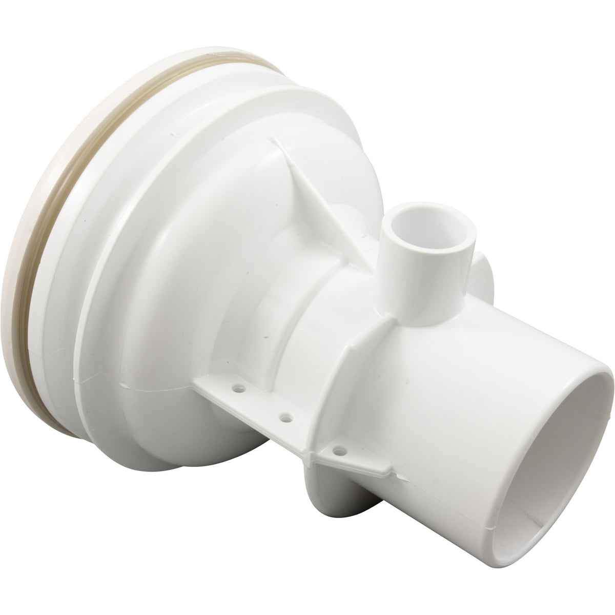 Jet Cmplt, WW Old Faithful, 4-3/4"hs, Str Body, White, Gunite