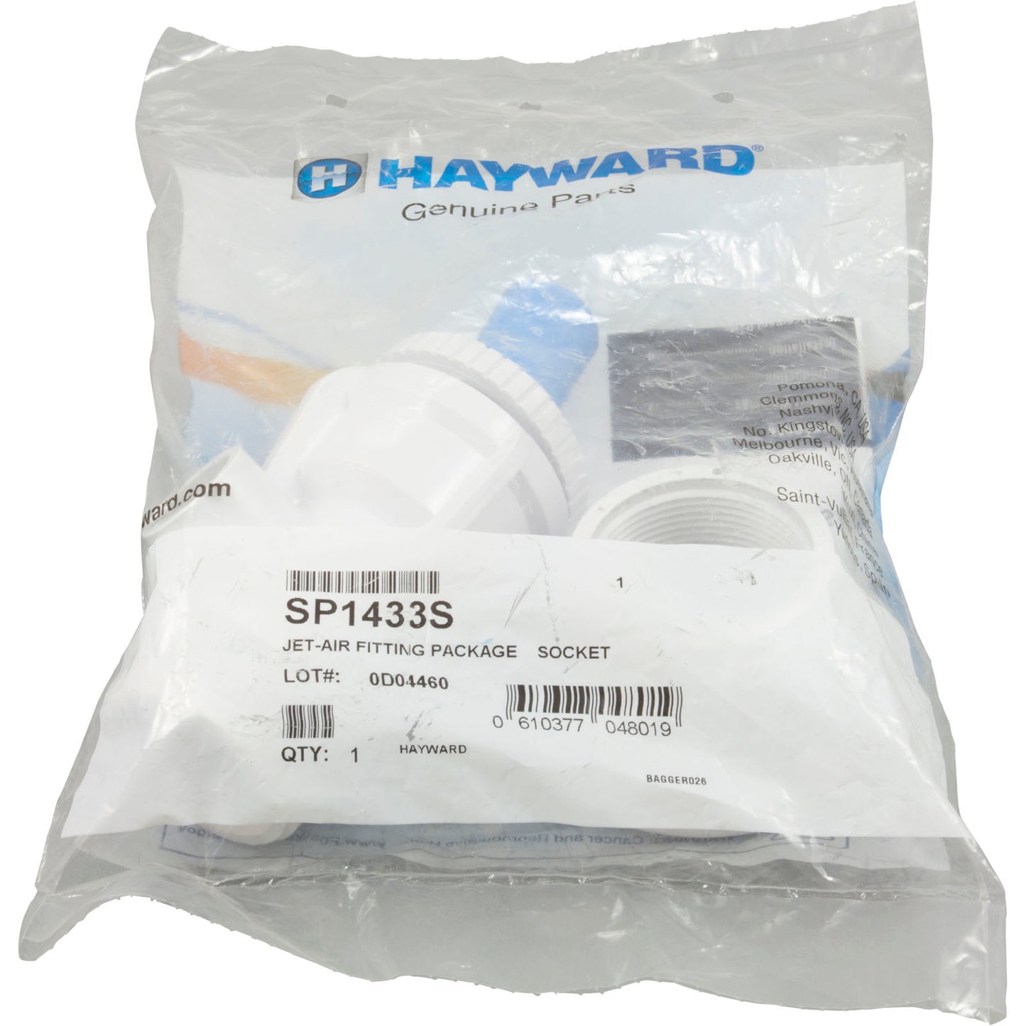 Jet-Air Fitting Package Socket