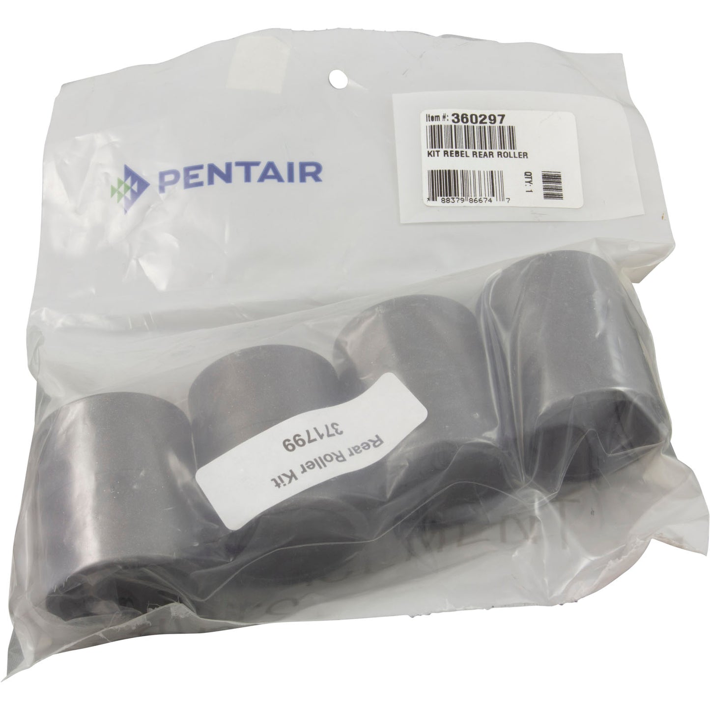 Rear Roller Kit, Pentair Rebel