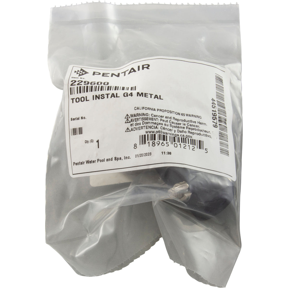 Tool Install G4 Metal