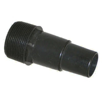 Hose Adapter Fitt.1 1/2"Mptx1 1/4"Hose R1 Black