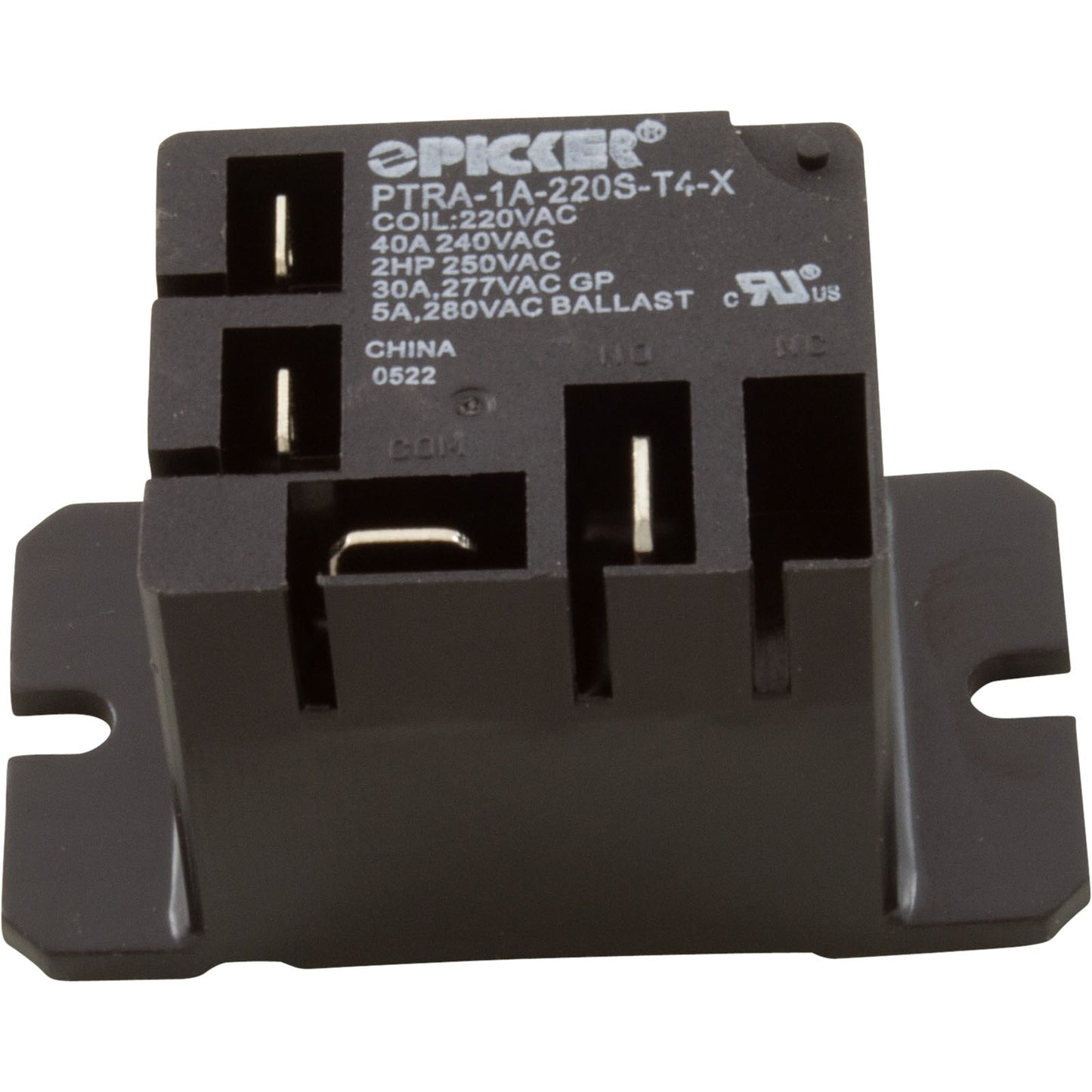 Relé, Coates, 240 V, interruptor de flujo Q-12DS