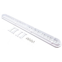 32" Channeldrain With Frame, White