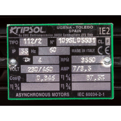 Motor, Hayward, 5.5 Horsepower, 1 Speed, HCP55