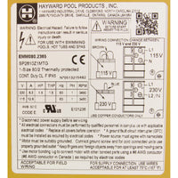 Motor, Hayward Super Pump, 1.5 HP, C FLG, TEFC