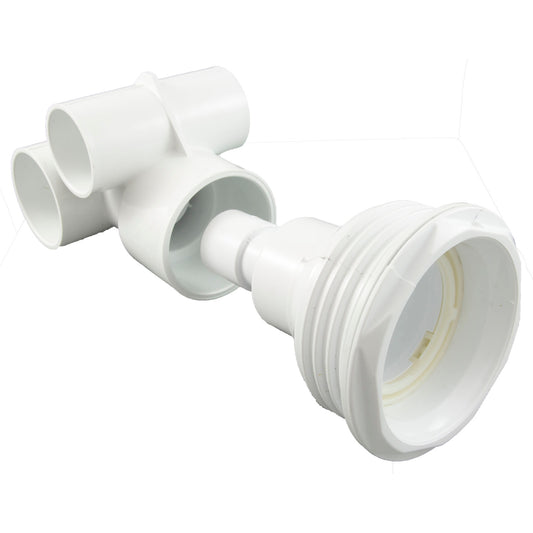 Conjunto de cuerpo de chorro, pistola de energía eléctrica WW Gunite, a1-1/2", a2", T, blanco, rosca