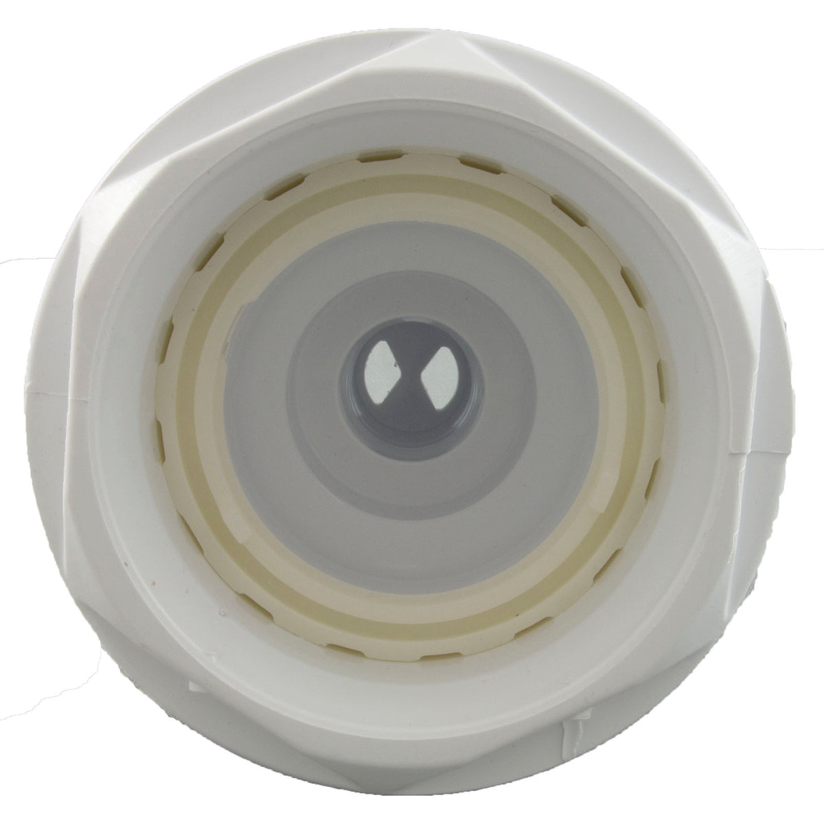 Jet Body Assembly, WW Pwr Strm Gunite, a1-1/2"s, w2"s, Tee, Wht, Thd